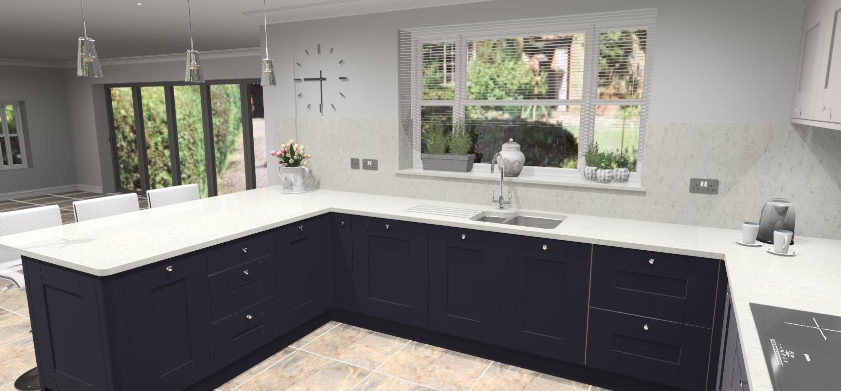 LIVING DINING KITCHEN
